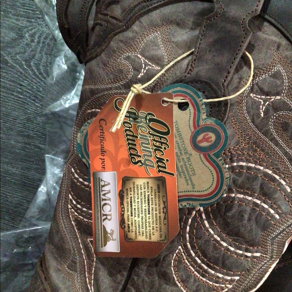 🤠Cowgirl Leather boots!! Tombstone Arena Queen Boots🐴 - Picture 4 of 7